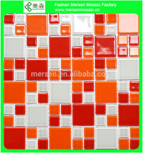 MSGB4012 red kitchen mosaic tile backsplash for kitchen wall tile
