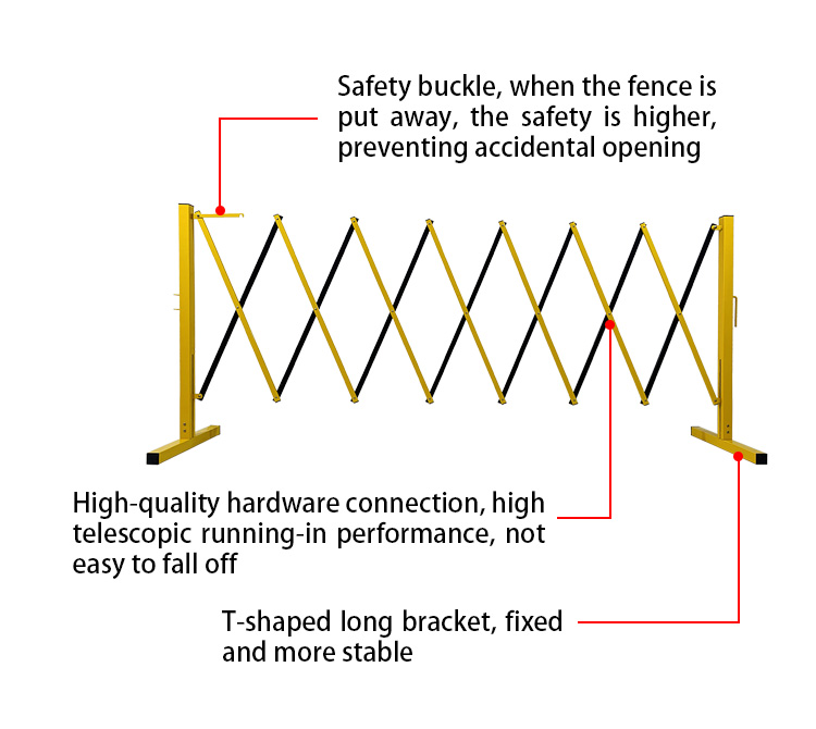 Telescopic Aluminum Crowd Safety Fence barrier, crowd barrier/