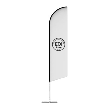 CATC Display: Trade Show Flags for Outdoor Ornamentation - Aluminum and Glass Fiber