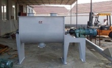 Stainless steel dry powder horizontal double belt mixer