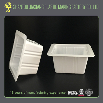 Mini plastic disposable yogurt containers for sale