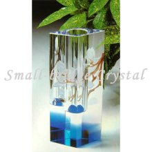 Wholesale crystal vase decoratives for home souvenir