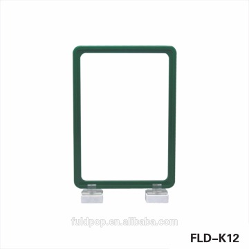 promotion pop A4 plastic price frame stand