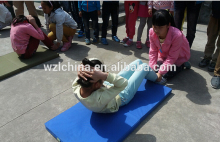 Kindergarten special safety cushion sponge full game pad, canvas crawling mat canvas gymnastics mats