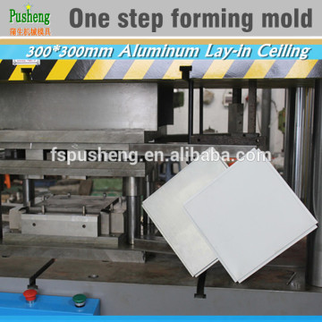 PUSHENG Lay in / Lay on / Clip in Celling forming machine with forming mold