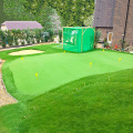 Nahtloser Golfplatz Setup: Golffeld künstliches Gras