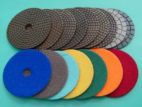 dry diamond polishing pads