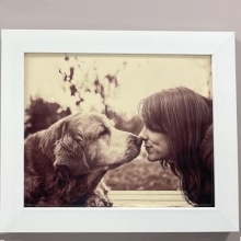 MDFSUB DIY Customizable Wood Blank Sublimation Photo Frame