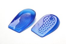 Gel Heel Support Insoles for Plantar Fasciitis Relief