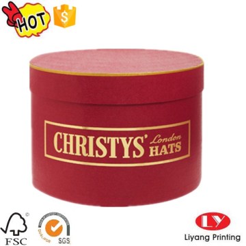 Luxury custom hat packaging box with lid