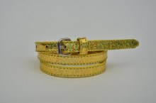 New woman dressing Fashion laser PU belt