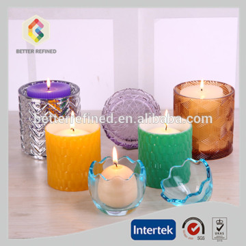 candy color glass candle jars,glass candle cup wholesale