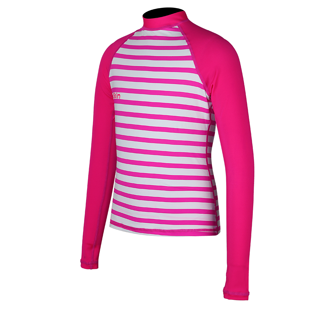 Seaskin Lengan Panjang RashGuard OnePiece UV Balita Gadis