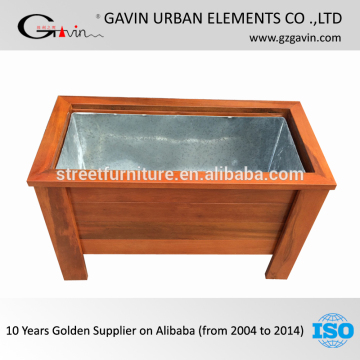 Outdoor planter box wooden planter rectangular planter box