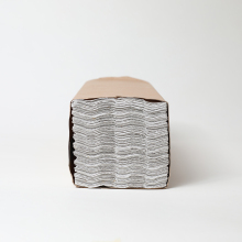 Bamboo Paper Towels C Fold, Unbleached, Brown and White Multifold