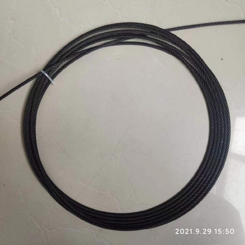 Blackened Steel Wire Rope 06