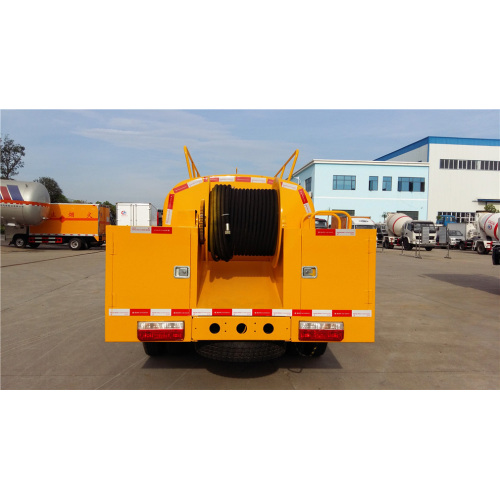 Совершенно новый грузовик для очистки под высоким давлением Dongfeng 9000 литров