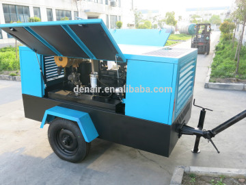 Portable 10 bar Screw Air Compressor For India!