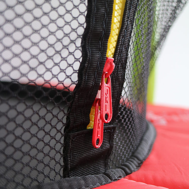 55 inch Trampoline for Children's Sports with Safety Net Enclosure & Foam Pad