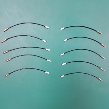 White and Blue Mercedes-Benz Brass Ferrule Connector for Cars