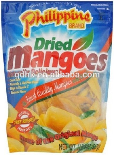 Plastic dried mango packaging bags/Dried fruit packing bag