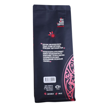 Matte Finishes Coffee Packaging Pouch With Strong Sealing Valve