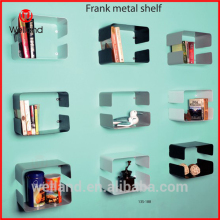 decorative metal wall shelf