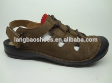 arabic styles men sandal real leather upper