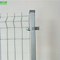 PVC Coated Welded Wire Mesh Fence Panels