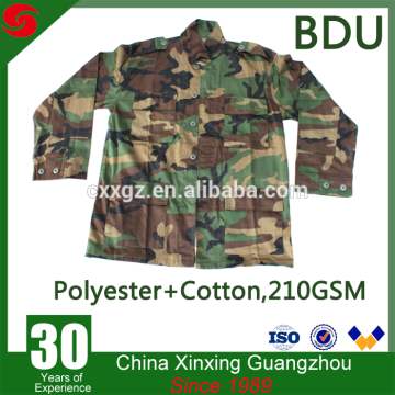 Woodland Camouflage Military Army UniformTactical Suit BDU