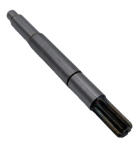 Motorcycle starter rotor shaft