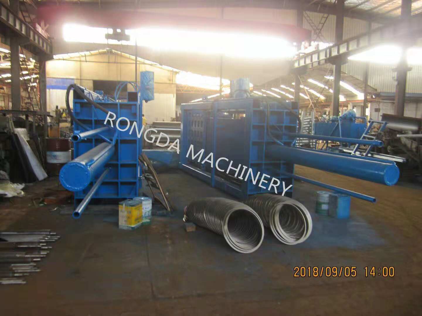 Metal Leftover Materials,Steel Paring Compress Machine Horizontal Hydraulic