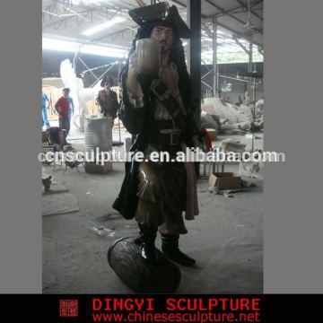 theme pirate statue