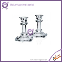 Pillar Glass Bubble Candle Stick Holder