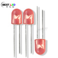 Ultra Bright 5mm Red Oval LED tanpa penyumbat