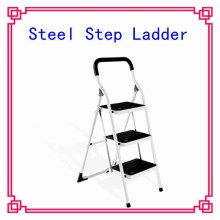 steel folding stairs, 3 steel steps, handrail ladders