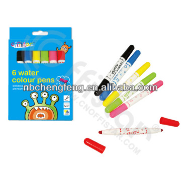 6 pcs water colour pens