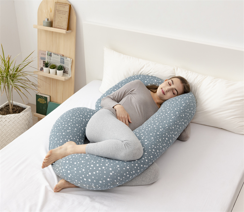 Almohada de embarazo de maternidad de cuerpo completo embarazada de cuerpo personalizado