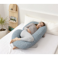Pillow de gravidez de corpo inteiro personalizado em forma de U