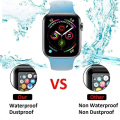 Protektor layar smartwatch keramik anti-goresan untuk Apple