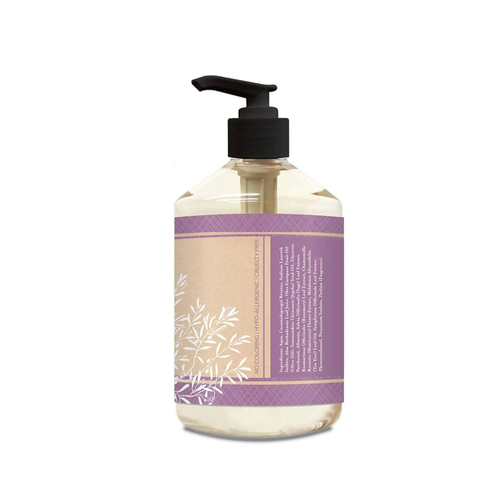 Natural Olive Oil Moisturizing Anti-Bacterial Hand Wash Liquid Soap