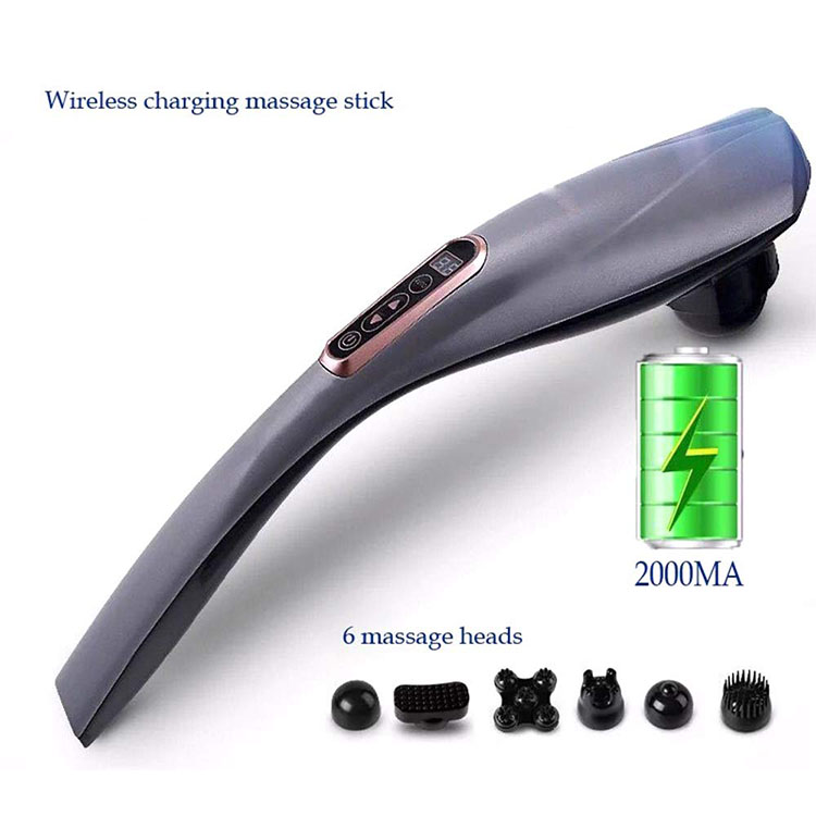 LCD display chiropractic percussion massager handheld deep tissue massager