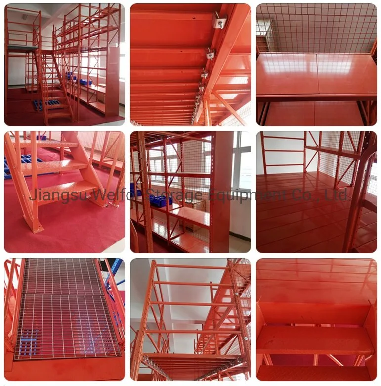 Heavy Duty Multi-Level Rack for Industrial Warehouse Storage