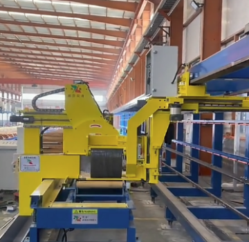 Control Traction Machine with Aluminum Profile Capacity