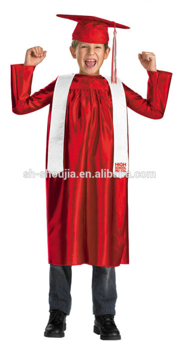 children graduation ceremony, graduation gown, graduation robe