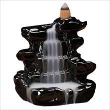 Ceramic Backflow Incense Burner - Aromatherapy Incense Holder for Home and Office