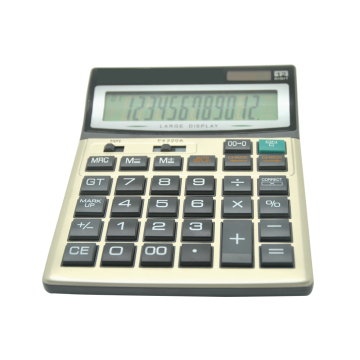 12 Digits Desktop Check and Correct Calculator