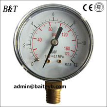 china facotry dry pressure gauge pointer
