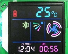 Vehicle Instrument Broken Code Screen LCD Display