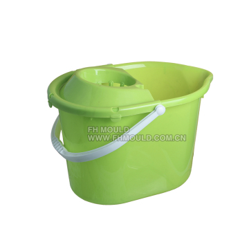 injection plastic mop bucket molds